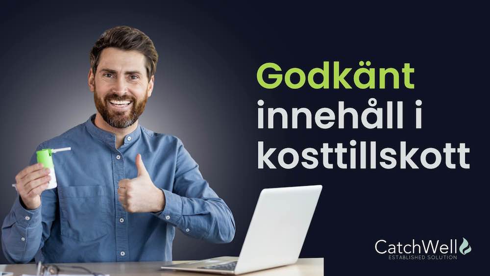 Godkänt innehåll i kosttillskott