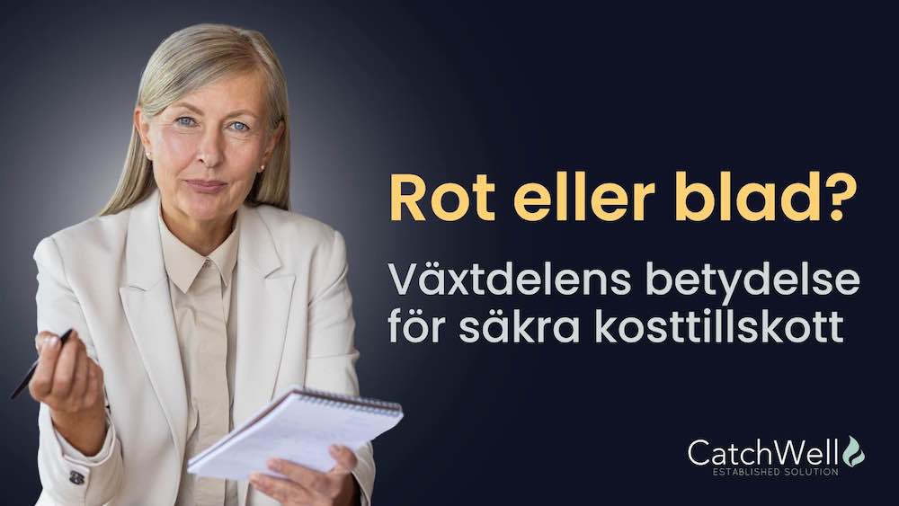 Rot eller blad växtdelens betydelse för säkra kosttillskott